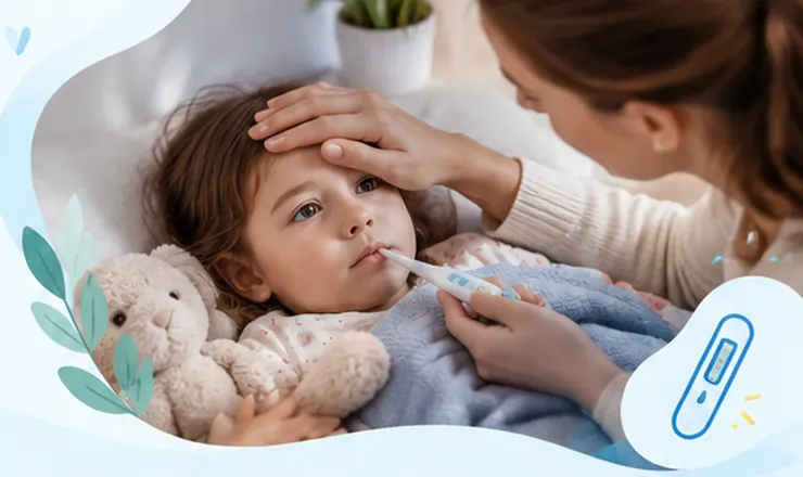 Fièvre chez l’enfant : quand faut-il s’inquiéter ?