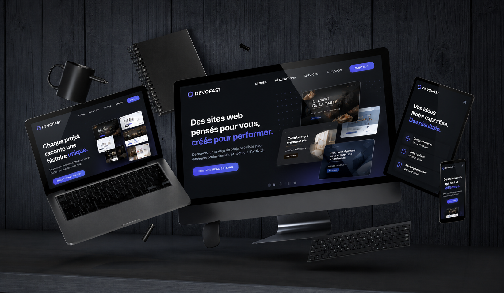 Apercu responsive Devofast